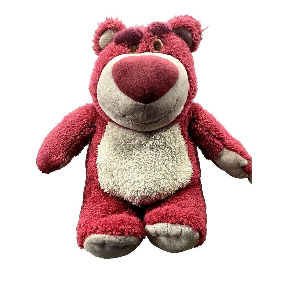 Disney store plush Lotso Toy Story 3 15 in Stuffed Animal huggin bear hugging